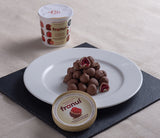 FRAMBUESAS CONGELADAS FRANUÍ CHOCOLATE BLANCO Y LECHE 150 GR.