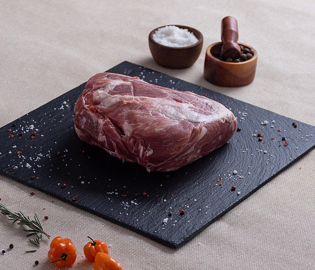 Bondiola de Cerdo Braseada con Naranja y Especias