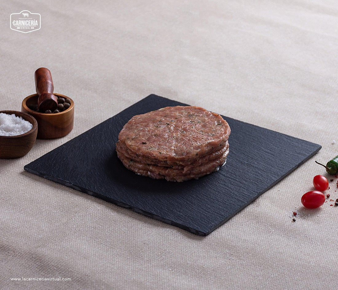 Hamburguesa Clásica Jugosa con Queso Cheddar