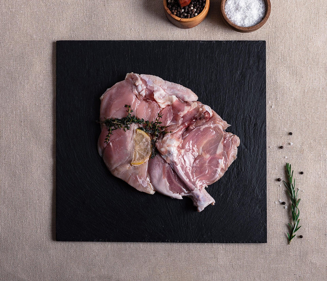 Medio Pollo Deshuesado a la Parrilla con Finas Hierbas