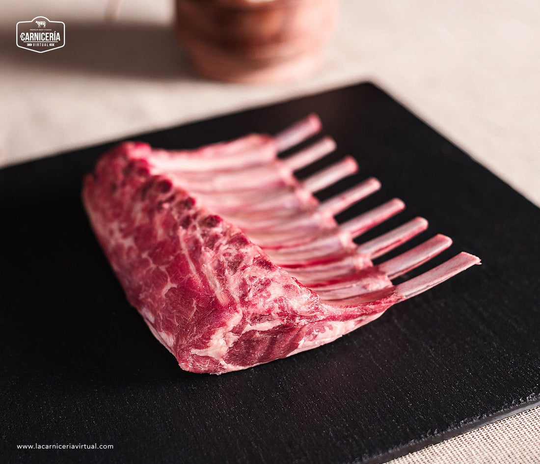 Rack de Cordero con Costra de Hierbas