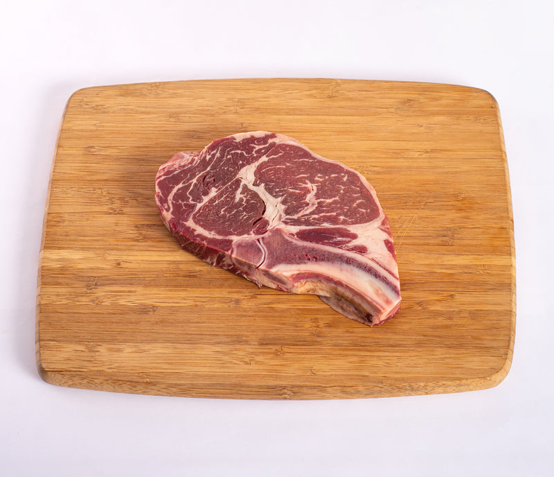 RIB EYE CON HUESO ANGUS CHOICE 500 GR.