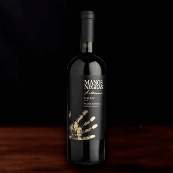 MANOS NEGRAS ARTESANO MALBEC 100% - La Carniceria Virtual