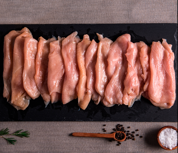 MILANESAS DE POLLO ORGÁNICO 1 KG.