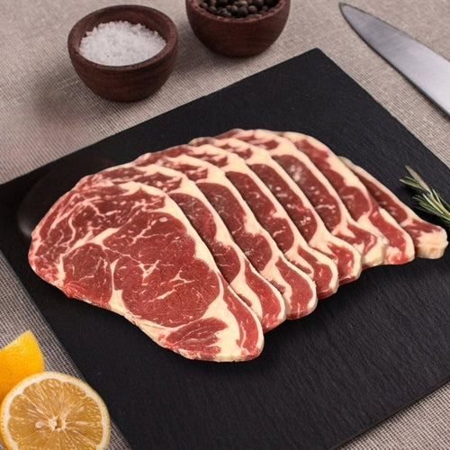 RIB EYE ARGENTINO GRASS FED CORTE FINO 2X400 GR. - La Carniceria Virtual