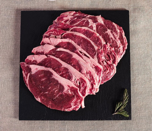 RIB EYE CHOICE CORTE FINO 2X400 GR. - La Carniceria Virtual