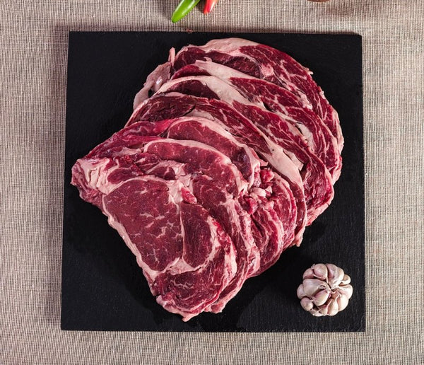 RIB EYE PRIME CORTE FINO 2X400 GR. - La Carniceria Virtual
