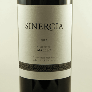 Vino Tinto Sinergia Malbec - La Carniceria Virtual