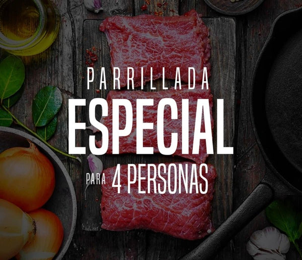 PARRILLADA ESPECIAL PARA 4 PERSONAS. - La Carniceria Virtual