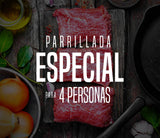 PARRILLADA ESPECIAL PARA 4 PERSONAS.